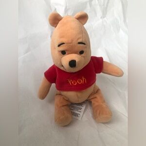 Disney Collections Winnie The Pooh Collectible Plush Stuffed Animal 8"